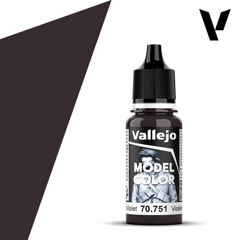 18ml Black Violet Model Color Vallejo 70.751