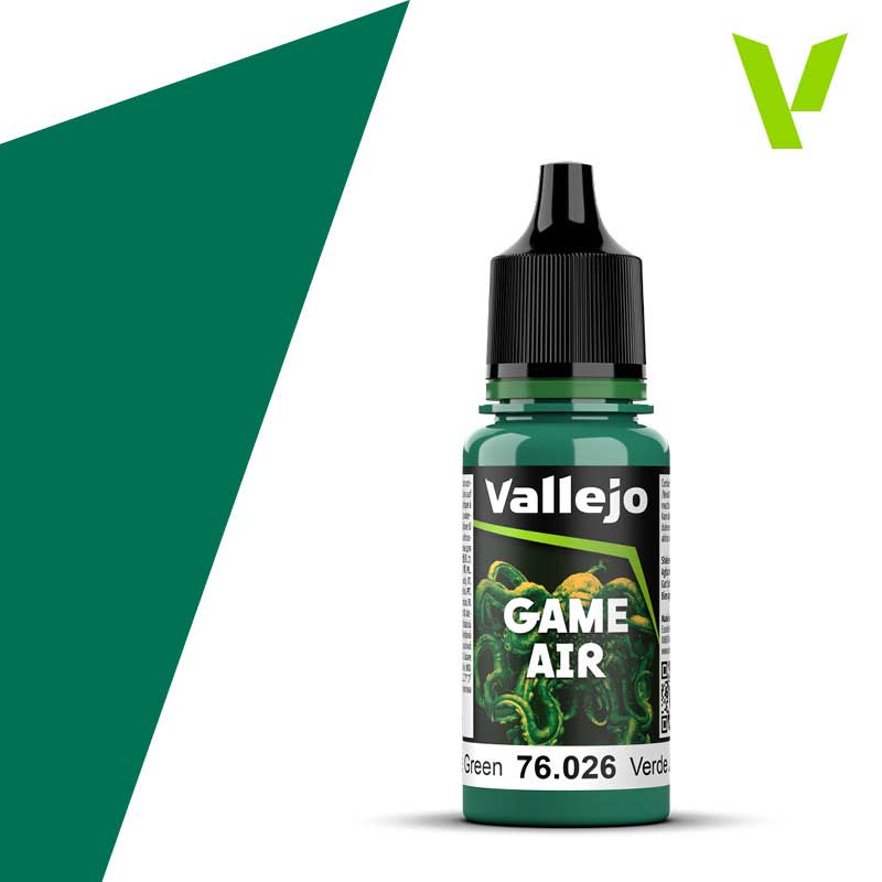 18ml Jade Green Game Air Vallejo 76.026