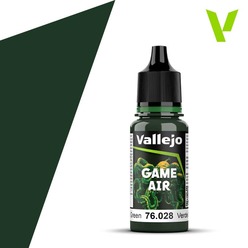 18ml Dark Green Game Air Vallejo 76.028