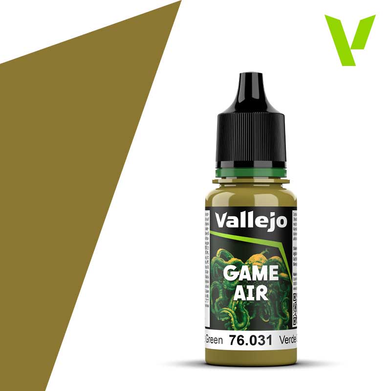 18ml Camouflage Green Game Air Vallejo 76.031