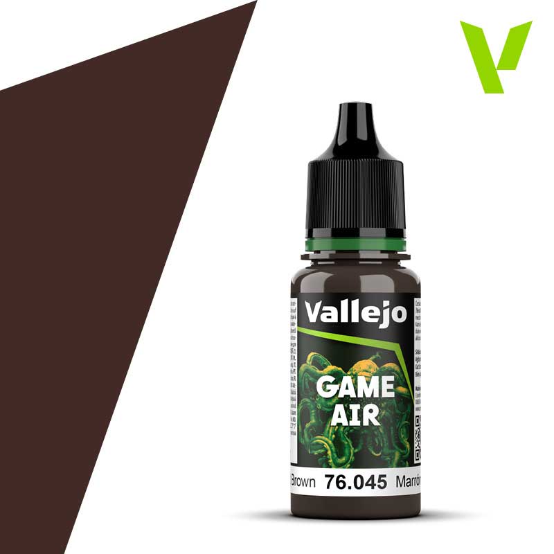 18ml Charred Brown Game Air Vallejo 76.045