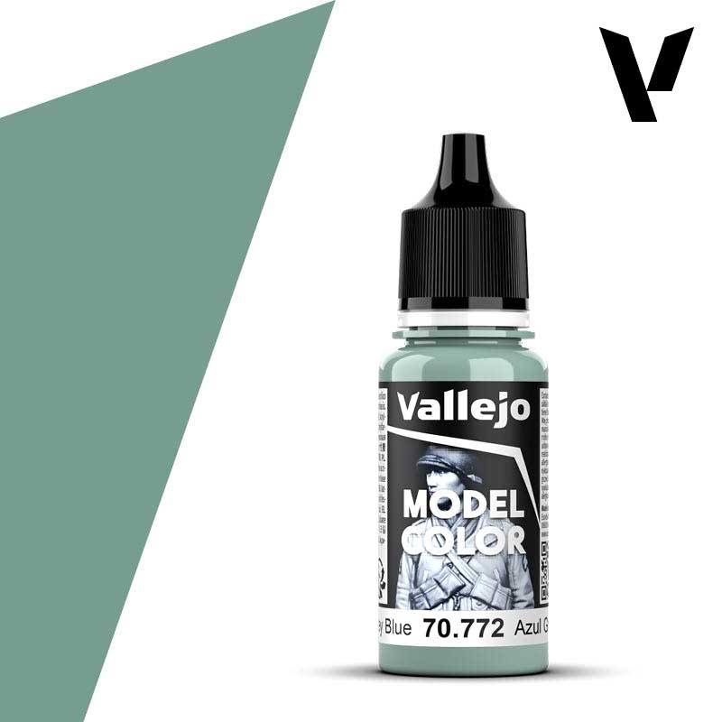 18ml Medium Grey Blue Model Color Vallejo 70.772