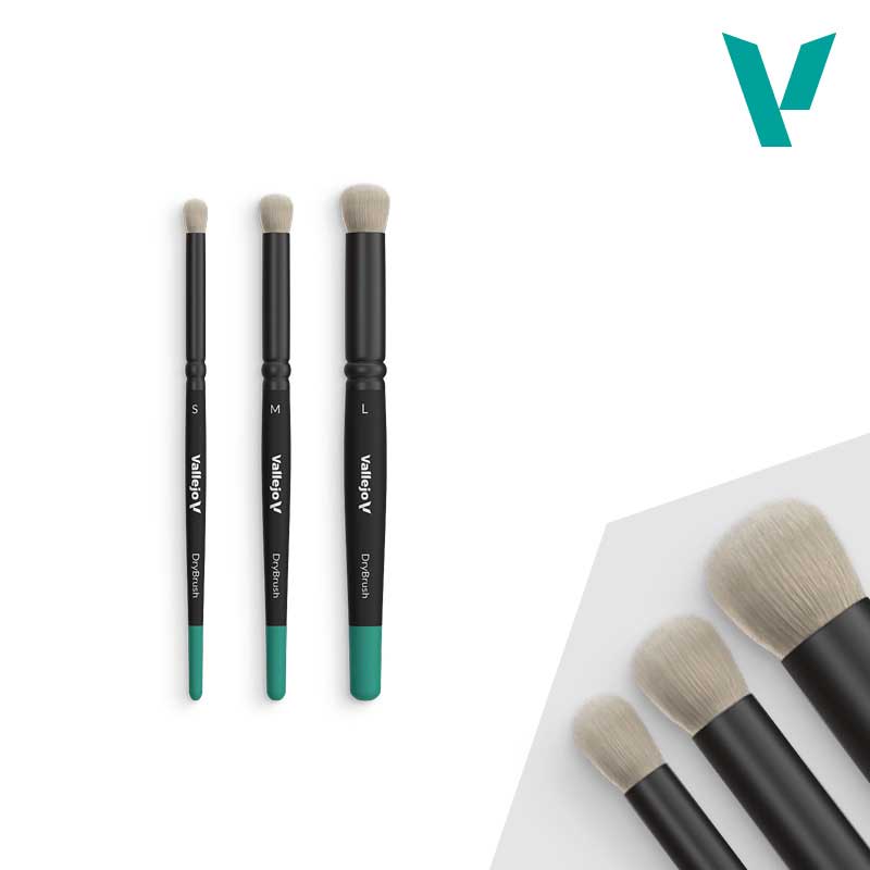 Dry Brush Set Vallejo B07990