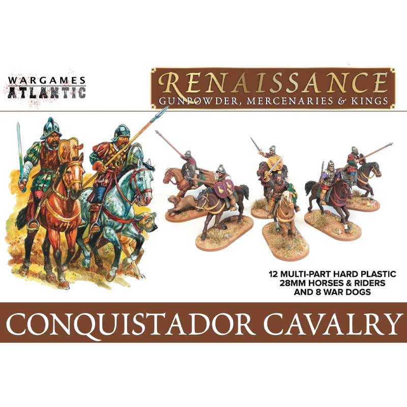 Conquistador Cavalry Wargames Atlantic WAARN003