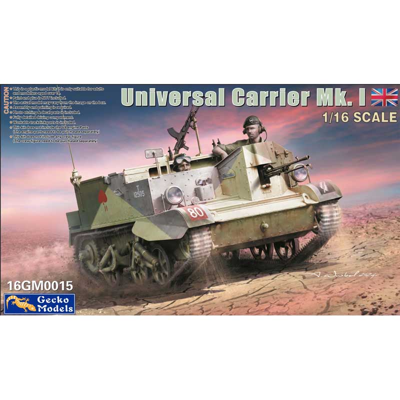 1/16 Universal Carrier Mk. I Gecko Models 16GM0015