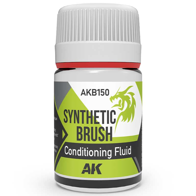 Synthetic Brush Condition Fluid AK Interactive AKB150