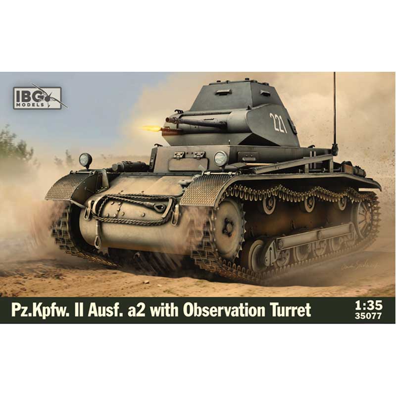 1/35 Panzerbefehlswagen II A2 IBG Models 35077