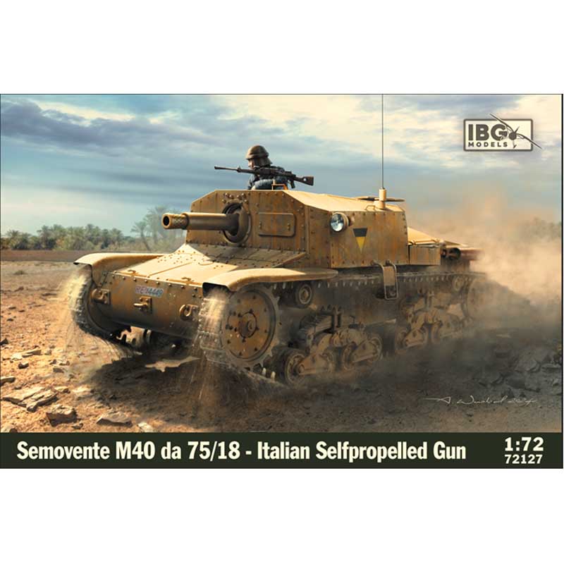 1/72 Semovente M40 da 75/18 IBG Models 72127