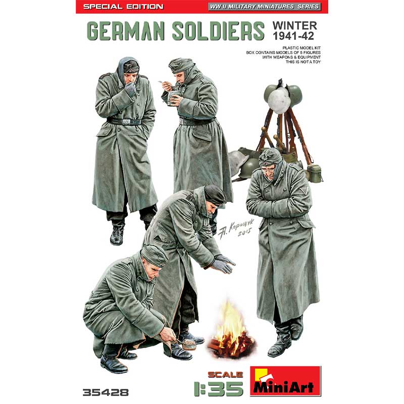 1/35 German Soldiers Winter 1941-42 Miniart 35428