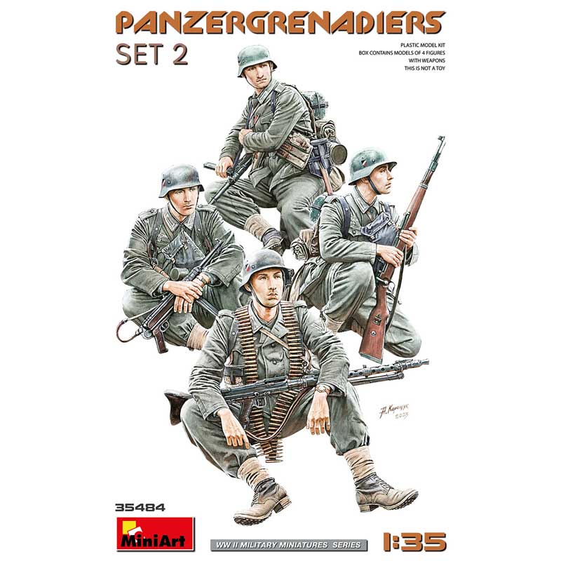 1/35 Panzergrenadiers Set 2 Miniart 35484