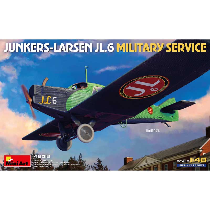 1/48 Junkers-Larsen JL.6 Military Service Miniart 48013