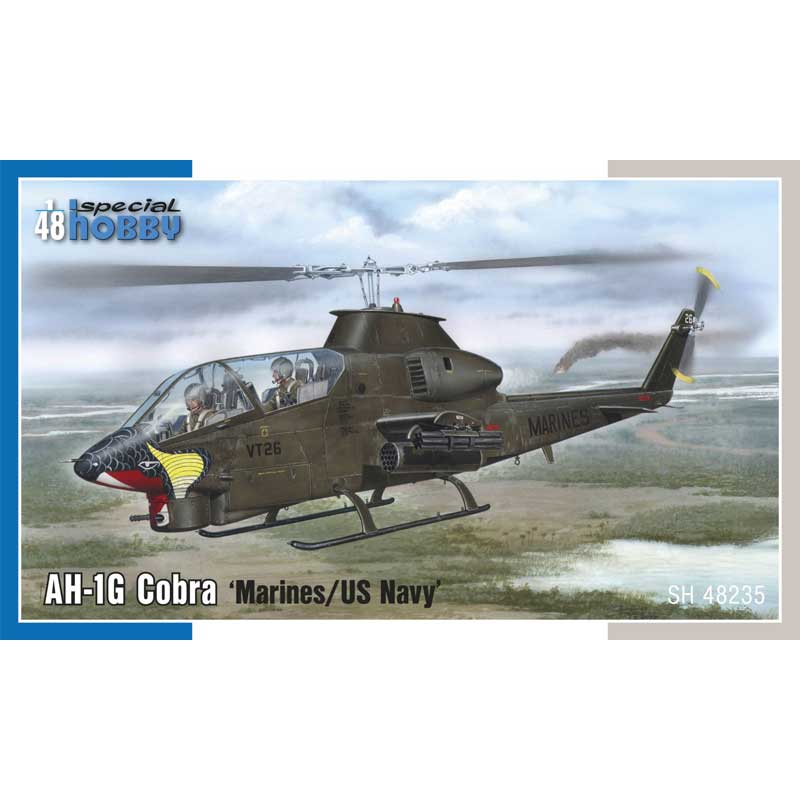 1/48 Bell AH-1G Cobra Marines / US Navy Special Hobby SH48235