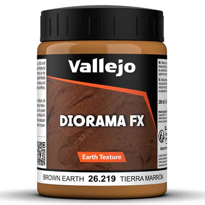 200ml Brown Earth Vallejo 26.219