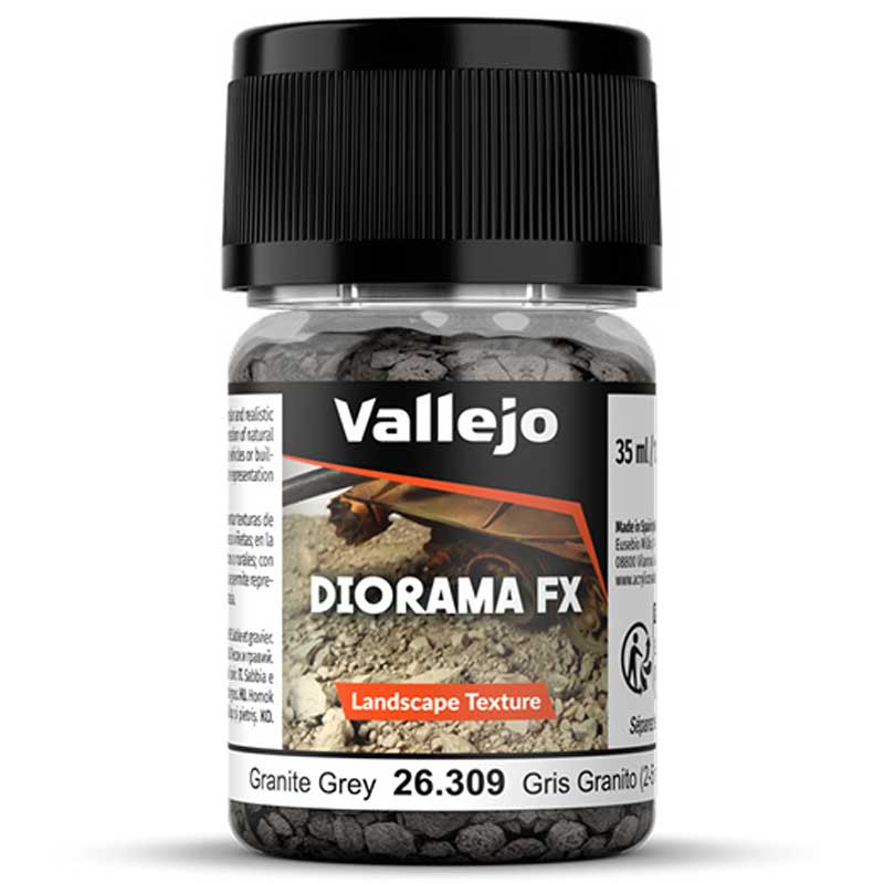 35ml Granite Grey 2-5 mm Diorama FX Vallejo 26.309