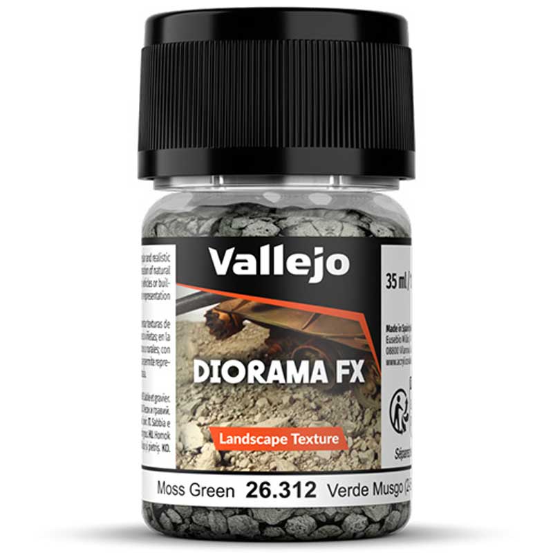 35ml Moss Green 2-5 mm Diorama FX Vallejo 26.312