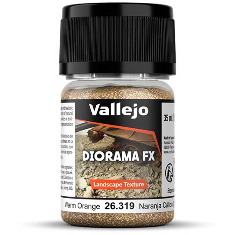 35ml Warm Orange 1-2 mm Diorama FX Vallejo 26.319