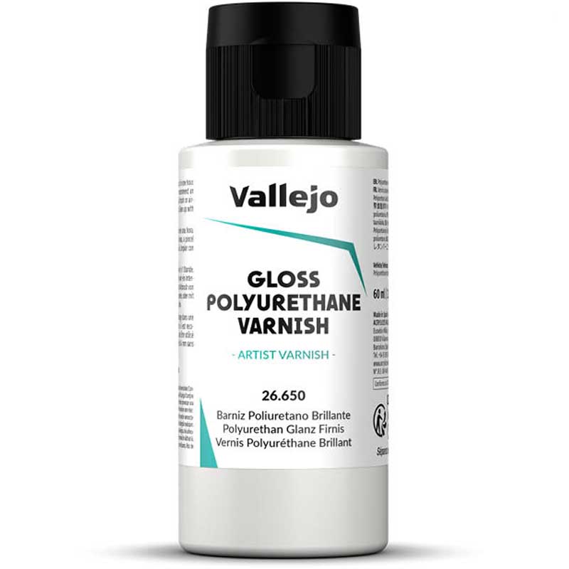 60ml Gloss Polyurethane Varnish Vallejo 26.650