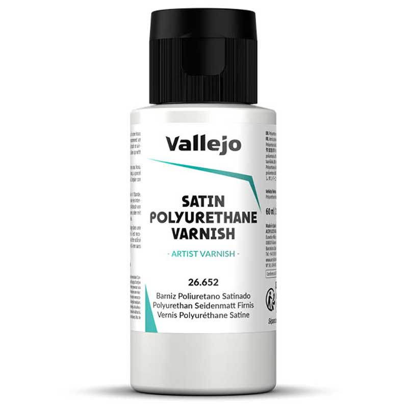 60ml Satin Polyurethane Varnish Vallejo 26.652