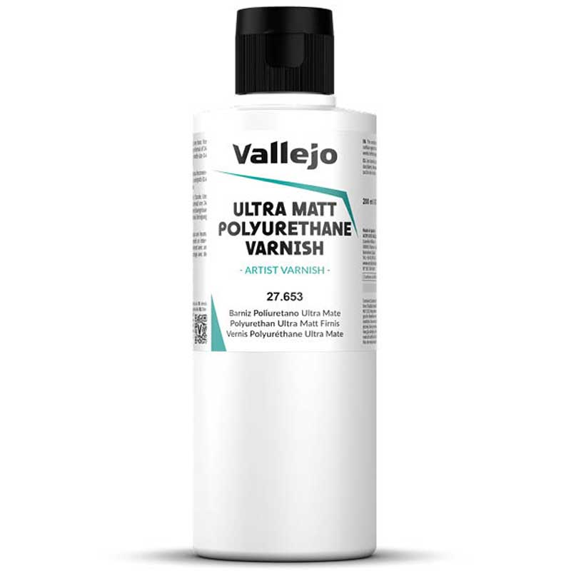 200ml Ultra Matt Polyurethane Varnish Vallejo 27.653