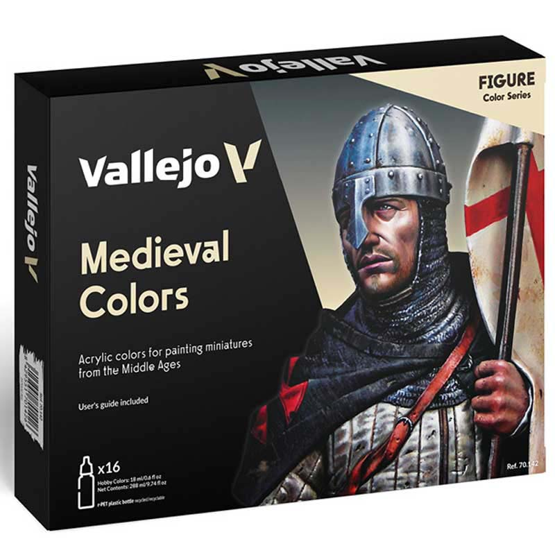 Medieval Colors Model Color Paint Set Vallejo 70.142