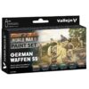 WWII German Waffen SS Model Color Paint Set Vallejo 70.207