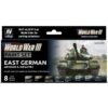 WWIII East German Armour & Infantry Model Color Paint Set Vallejo 70.224