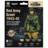 Red Army Scout 1943-45 Model Color Paint Set Vallejo 70.248