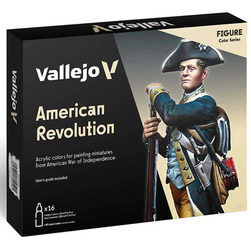 American Revolution Model Color Paint Set Vallejo 70.259