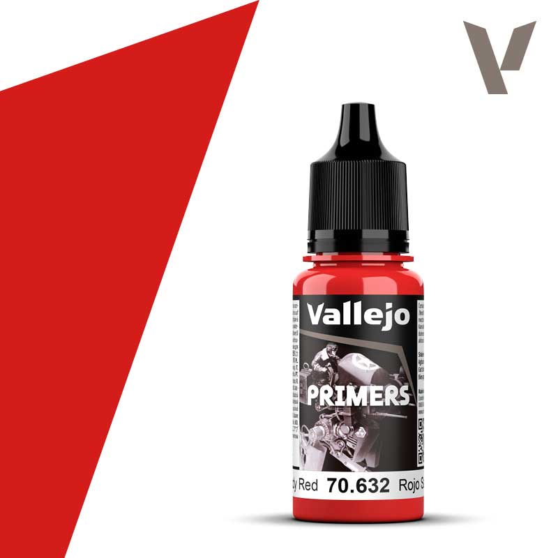 18ml Bloody Red Primer Vallejo 70.632