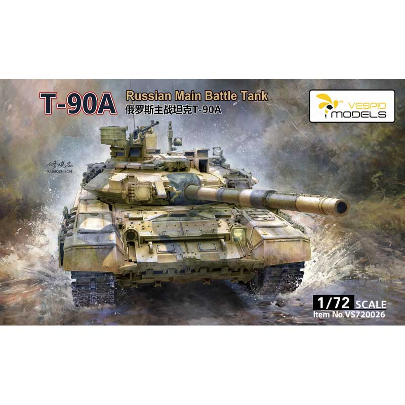 1/72 T-90A Russian MBT Vespid Models VS720026