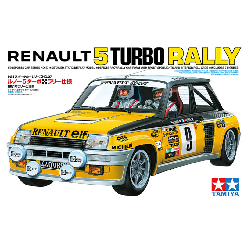 1/24 Renault 5 Turbo Rally Tamiya 24027