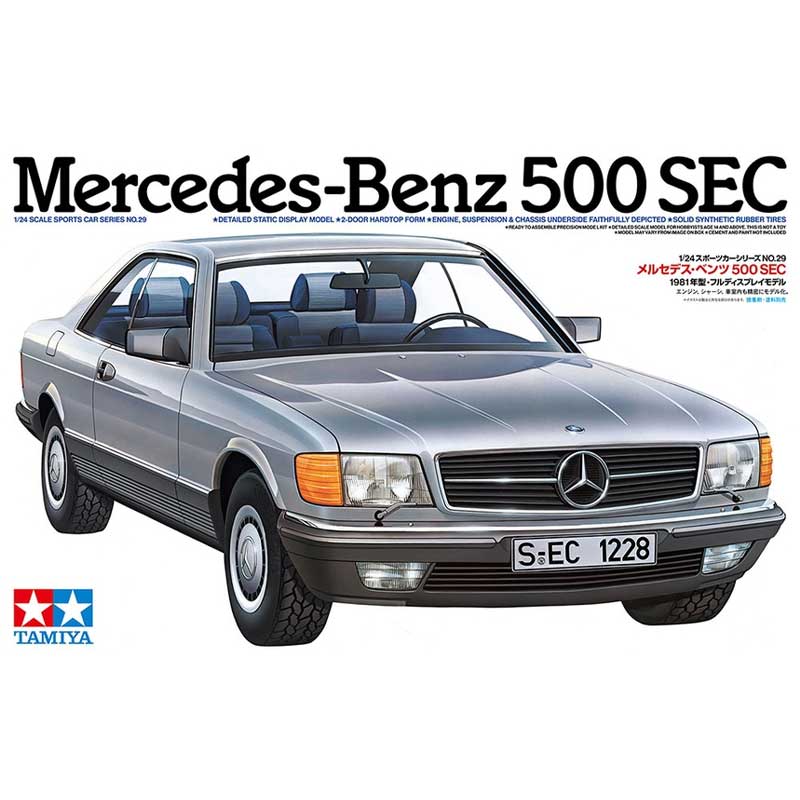 1/24 Mercedes-Benz 500 SEC Tamiya 24029